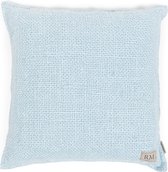 Riviera Maison Kussenhoes 50x50 - Linen Pillow Cover - Blauw