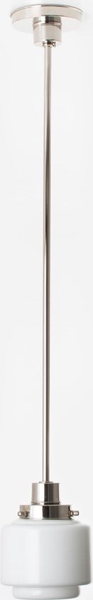 Art Deco Trade - Hanglamp Getrapte Cilinder Small 20's Nikkel