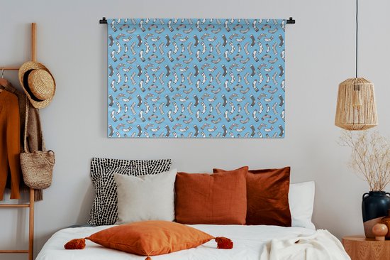 Tapisserie - Tapisserie - Chaussettes - Motifs - Vintage - 120x80 cm - Tapisserie