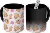 Magische Mok - Foto op Warmte Mokken - Koffiemok - Post - Liefde - Brief - Valentijn - Magic Mok - Beker - 350 ML - Theemok