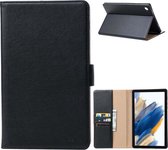 Samsung Tab A8 Hoes Premium Luxe Leren Bookcase Zwart - Samsung Galaxy A8 hoes Boekmodel - Samsung A8 hoesje - Samsung Tab A8 hoes 2022 10.5