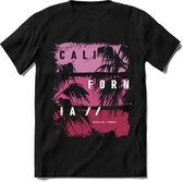 California Summer | TSK Studio Zomer Kleding  T-Shirt | Paars | Heren / Dames | Perfect Strand Shirt Verjaardag Cadeau Maat 3XL