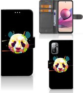 Telefoontas Xiaomi Redmi Note 10/10T 5G | Poco M3 Pro Hoesje ontwerpen Panda Color Sinterklaas Cadeautje