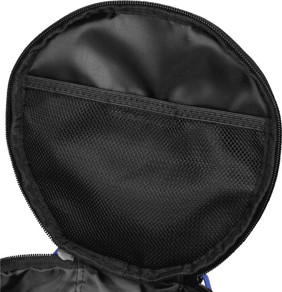Hama Koptelefoonhoes voor on-ear-/over-ear-koptelefoon, zwart/blauw