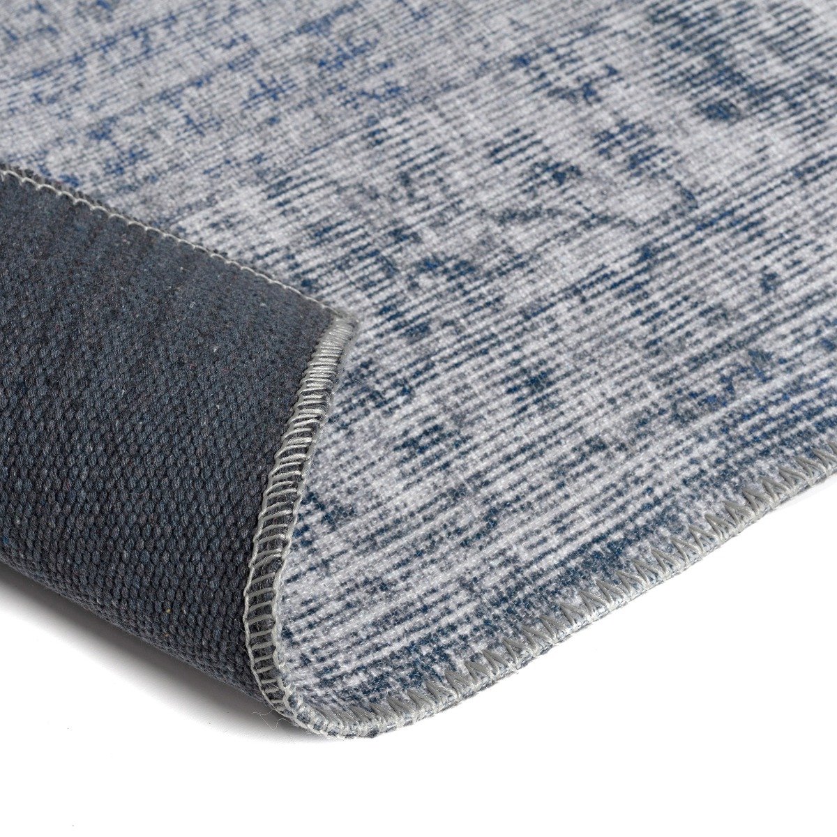 Vintage vloerkleed Duuk Blauw Interieur05 - 160 x 230 cm - (M)