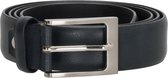 Old West Frisco Lederen Heren Riem - 3,5 cm - Zwart - Maat 120