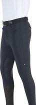 Equiline Herenrijbroek Grantk KneeGrip Slim Fit - maat 50 - blue