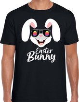 Easter bunny / Paashaas t-shirt / shirt - zwart - heren - Foute kleding / outfit Pasen XXL