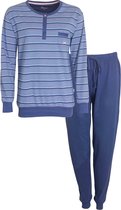 Tenderness dames pyjama - Blue stripes - 2010A - Maat 3XL - XXXL - Blauw