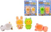 Squishy Dieren met 2 outfits
