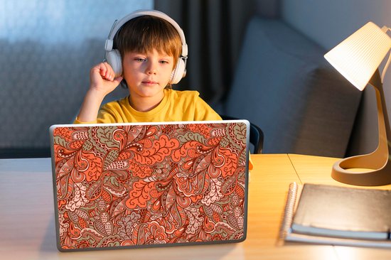 Sticker pour ordinateur portable - 14 pouces - Vintage - Flora - Motifs