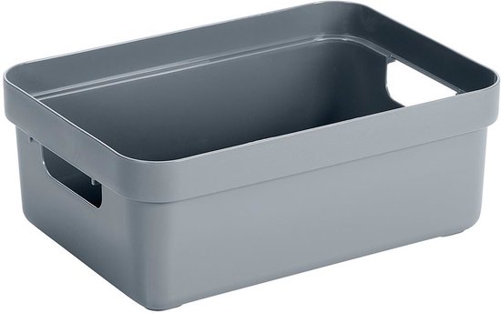 8 Paniers De Rangement Plastique Couleurs - Boîtes Organisation Cuisine Salle De Bain Bureau