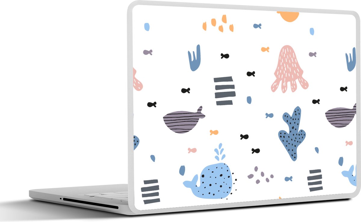 laptop sticker 173 inch pastel abstract dieren patroon bolcom