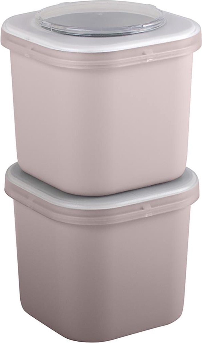Sunware - Sigma home Food to go lunchbakje set van 2 roze