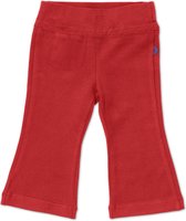 Silky Label broekje hypnotizing red - wijde pijp - maat 98/104 - rood