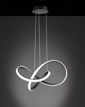 WOFI Indigo 6134.01.10.8000 LED-hanglamp 44 W Warmwit Zwart