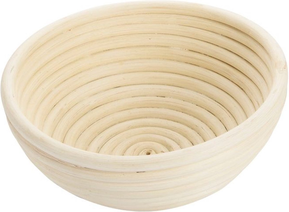 Panier de fermentation rond - Diamètre : 25 cm - Hauteur : 8 cm