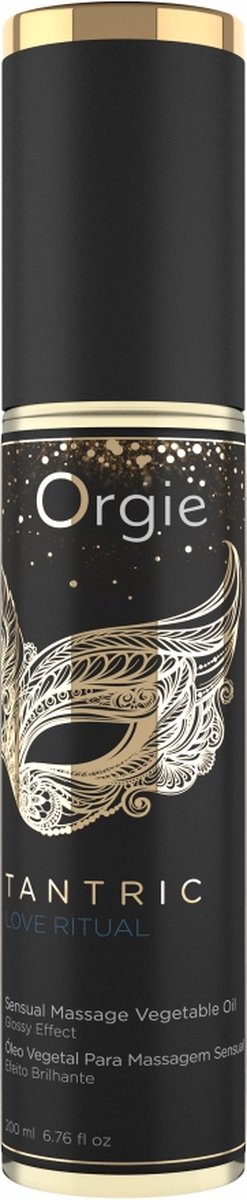 Goedkoopste Orgie - Tantric Sensuele Massage Olie Fruity Floral Love Ritual 200 ml