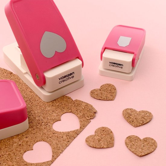 Perforatrice Heavy Duty Pour Formes Puzzle Ø 2,5 Cm – Pour Matériaux épais : Papier, Plastique Fou, Liège, Métal Fin