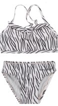 Koko Noko meisjes bikini Zebraprint Champagne