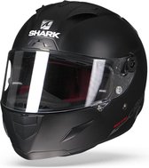 Shark Race-R Pro Blank Kma Mat Zwart Integraalhelm - Motorhelm - Maat S