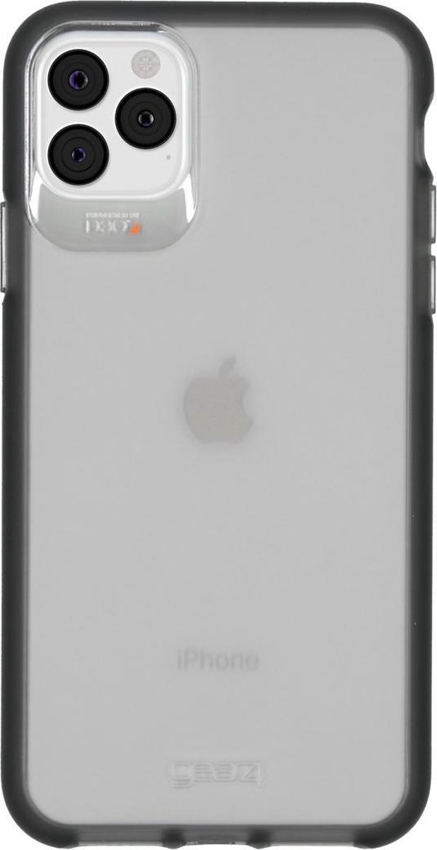 Gear4 Hampton hoesje transparant beschermcase iPhone 11 Pro Max - Lichtgrijs