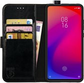 Rosso Element Xiaomi Mi 9T Hoesje Book Cover Zwart