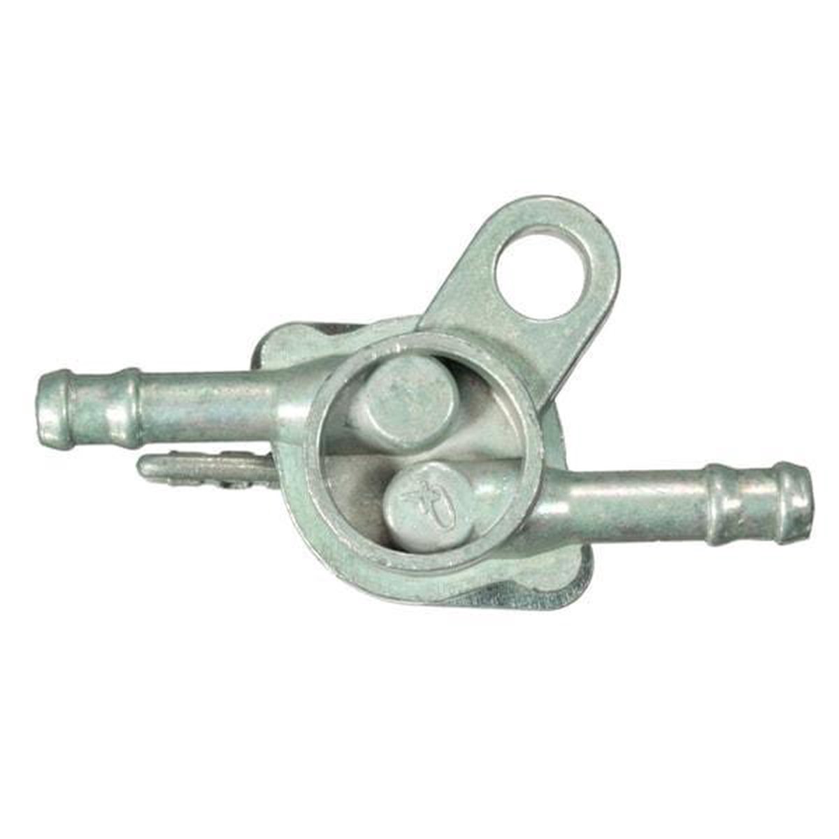 Benzinekraan - Tussen Slang - Universeel - draaikraan - 6mm