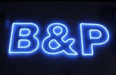 LED Neon Flex Micro Blauw 1 meter 8mm x 16mm inclusief 12V lichtnetadapter - Funnylights