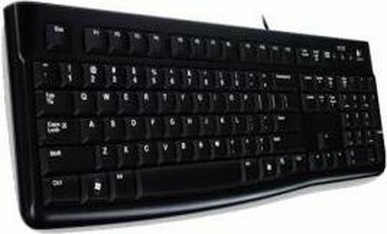 Logitech K120 - Bedraad Toetsenbord - QWERTY ISO - Zwart