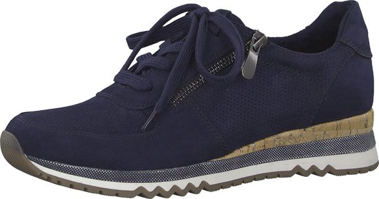 Marco Tozzi sneakers laag Blauw-40 | bol.com