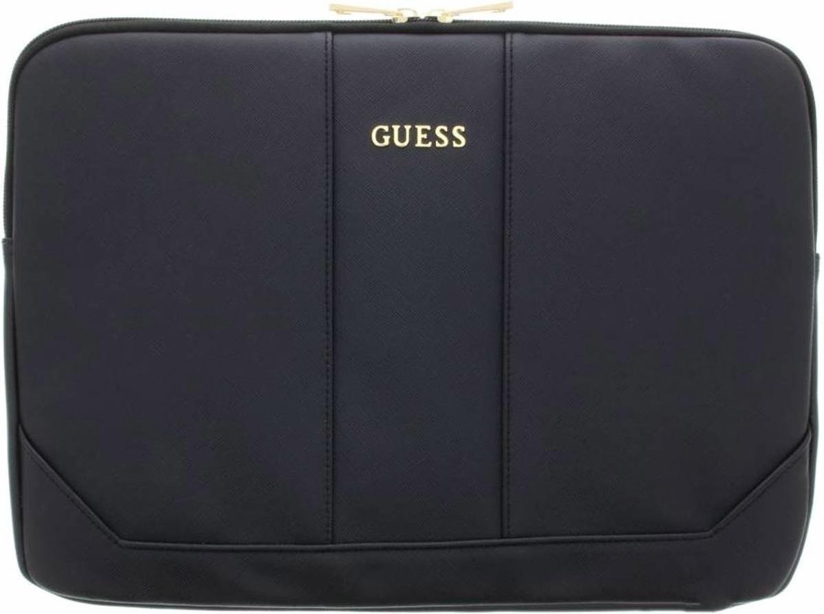 Guess Universele Saffiano Laptop Sleeve 13 inch zwart
