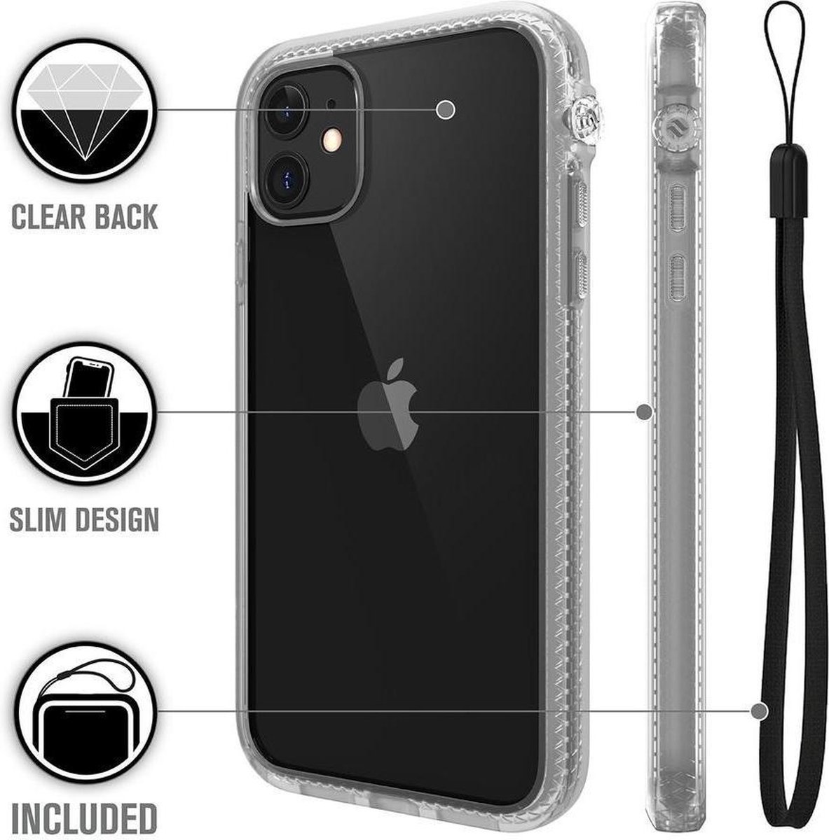 Catalyst - Impact Protection Case iPhone 11 | Transparant