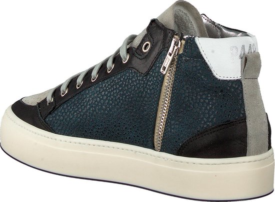 P448 Heren Hoge sneakers Love Men - Blauw - Maat 42 | bol.com
