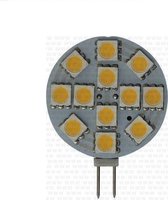 LED lamp G4 LED 12 SMD 5050 horizontaal Koel 10-30V (GS10504)