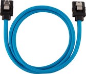 Corsair CC-8900255 SATA-kabel 0,6 m Zwart, Blauw