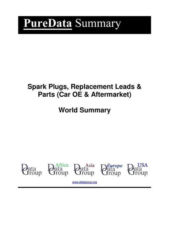 PureData World Summary 4274 - Spark Plugs, Replacement Leads ... - cover