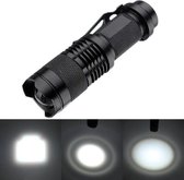 Q5 300LM LEre Mini Zoomable Flashlight (1 * AA / 1 * 14500)