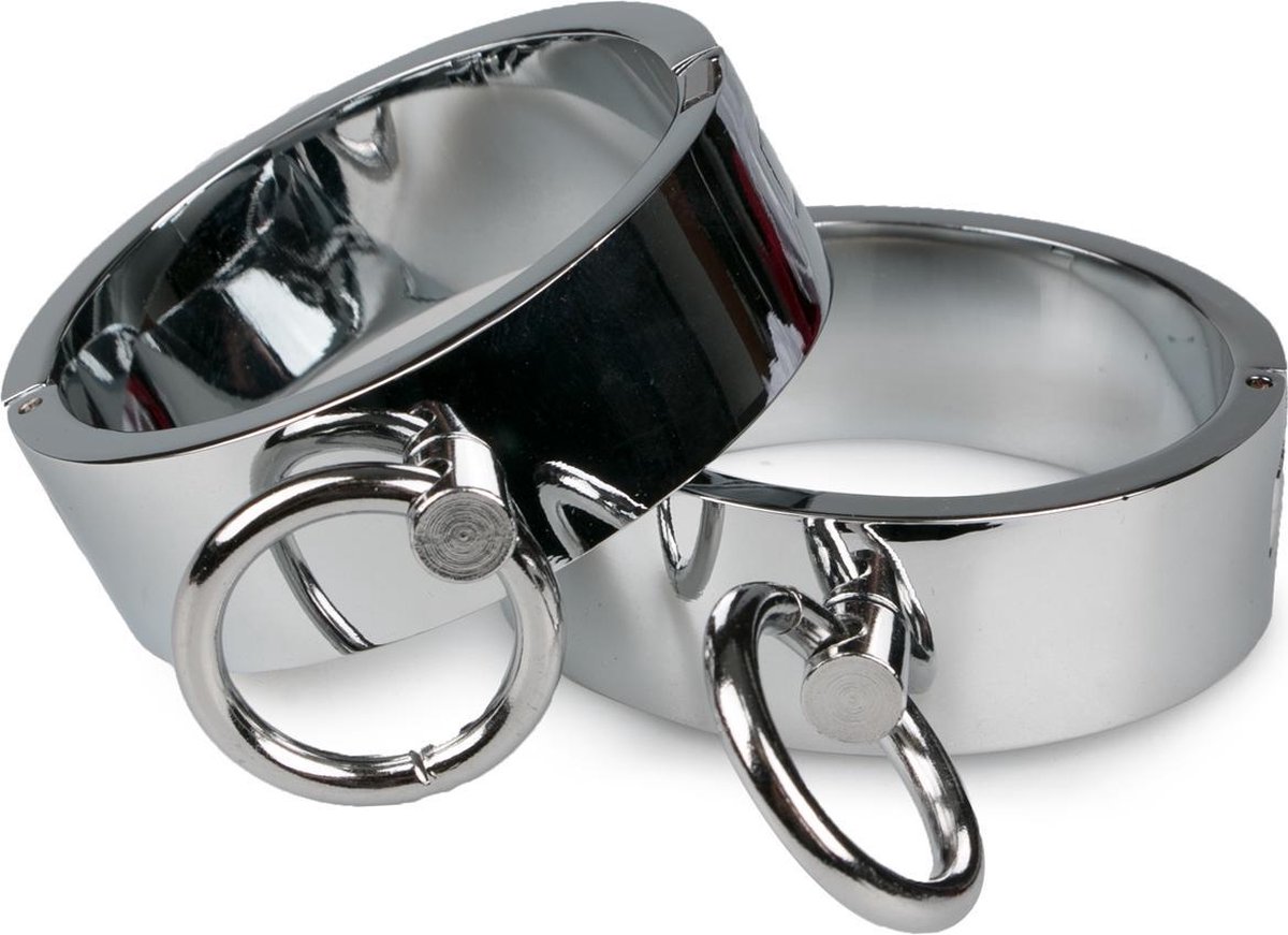 Goedkoopste Chrome Slave Bracelet S/M - handboeien