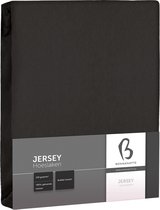 Bonnanotte Hoeslaken Jersey Dubbel Stretch Dark Grey 180x200