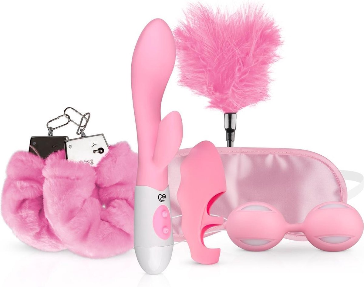 Loveboxxx I Love Pink Cadeauset Sex Toys Voor Koppels Erotische Geschenkset Met 6481