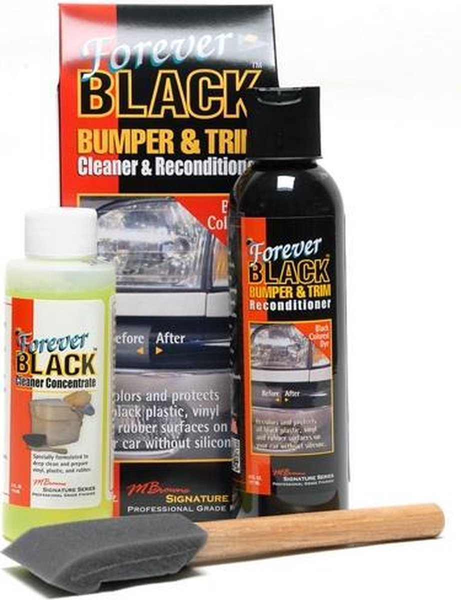 Forever Black Bumper & Trim Dye Kit