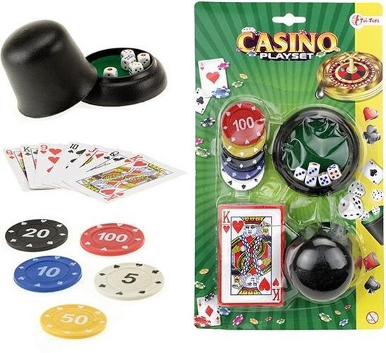 Afbeelding van het spel Casino speelset - Toi-Toys