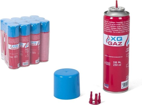 XQ GAZ Gasfles XQ Gas Navulling - 250ML — afbeelding 3
