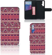 Huawei Nova 5T | Honor 20 Telefoon Hoesje Aztec Purple