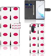 Geschikt voor Samsung Galaxy Note 10 Telefoon Hoesje Lipstick Kiss