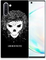 Coque pour Samsung Galaxy Note 10 TPU Silicone Bumper Skull Hair