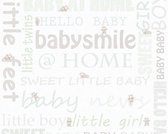 BABYSMILE BEHANG | Kinderkamer - groen - A.S. Création Little Stars