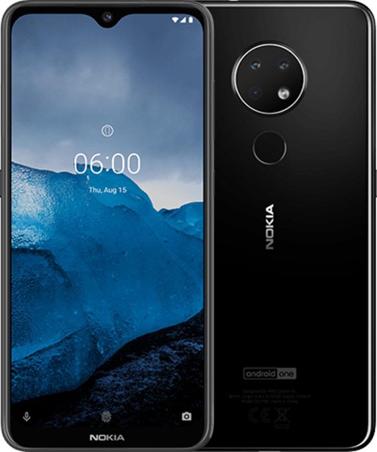 Nokia 6.2 - 64GB - Zwart