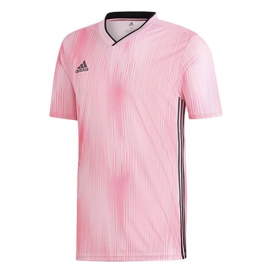 adidas Tiro 19 voetbalshirt jongens roze/zwart | bol.com